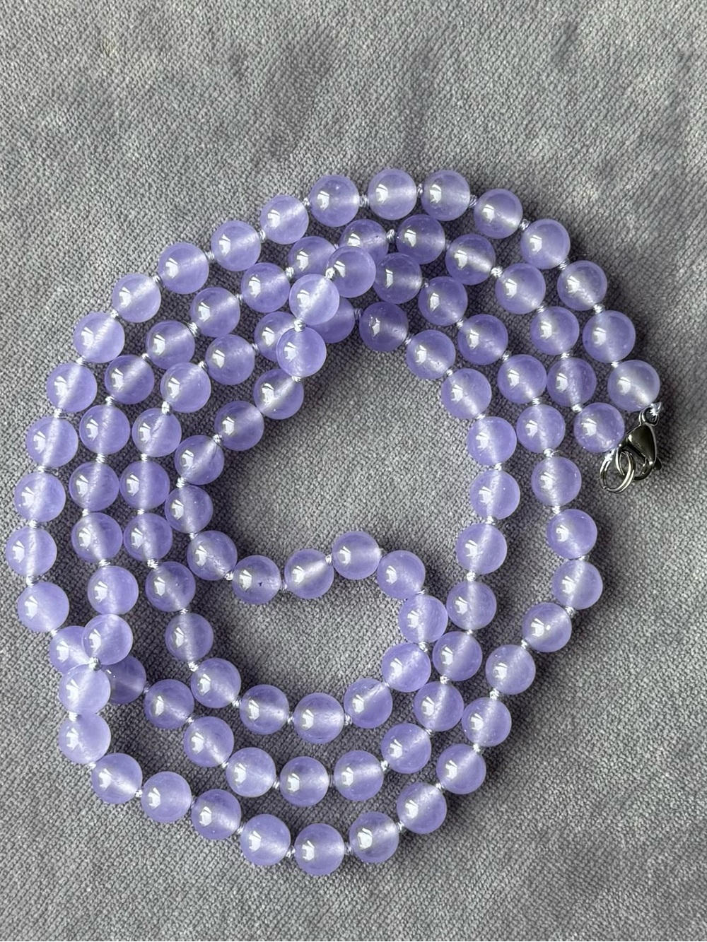 NWOT Tuckernuck Lavender Jade Necklace - Picture 9 of 9